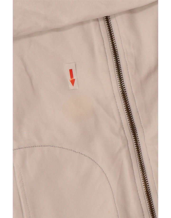 MURPHY & NYE Veste de survêtement graphique pour femme UK 10 Small Blanc