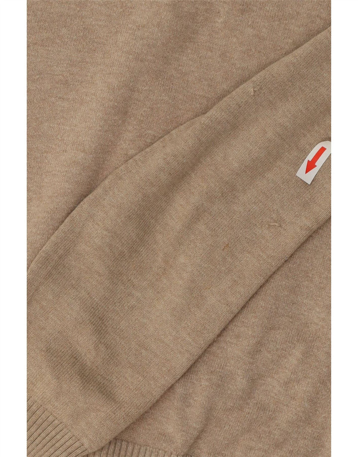 Zara Cardigan Femme Pull UK 14 Grand Nylon Gris