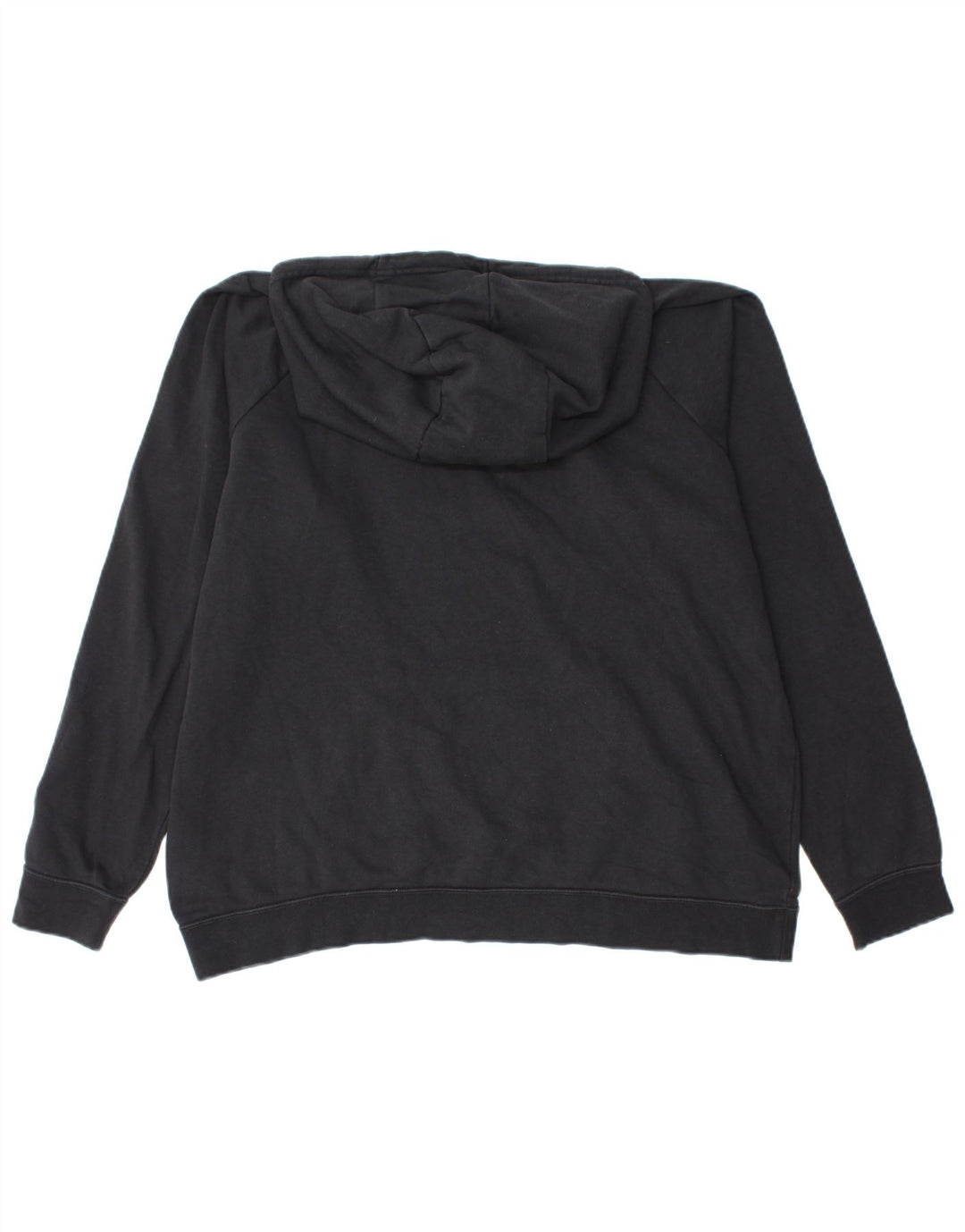 NIKE Pull à capuche surdimensionné pour femme UK 18 XL Coton noir