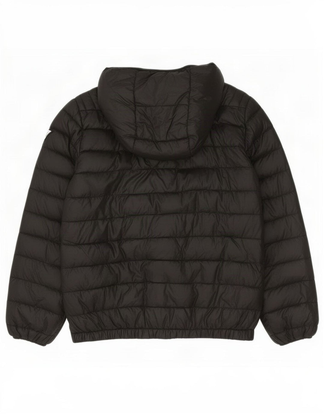 Guess Veste matelassée à capuche pour garçons 9-10 ans Noir Polyester