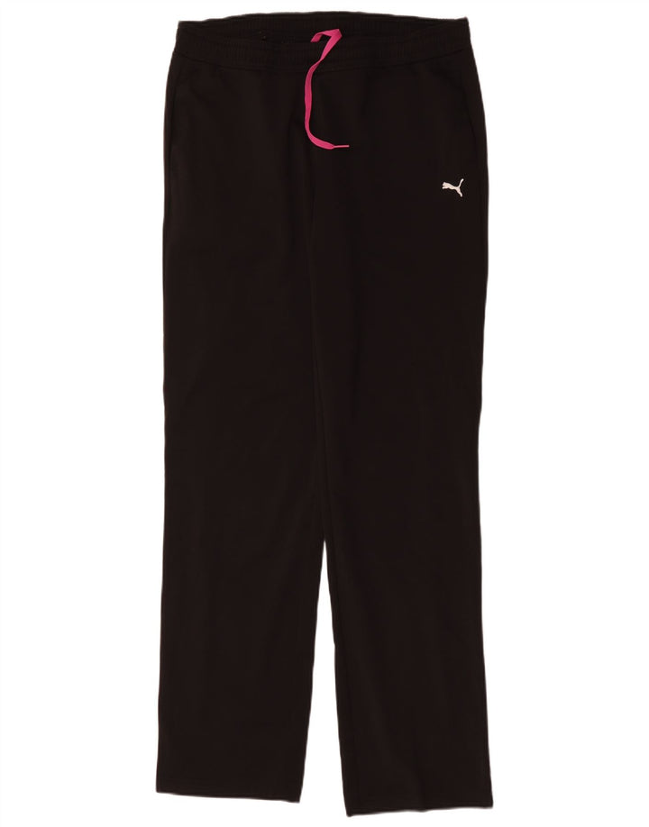 Puma Pantalon de survêtement pour femme UK 12 Medium Noir Polyester