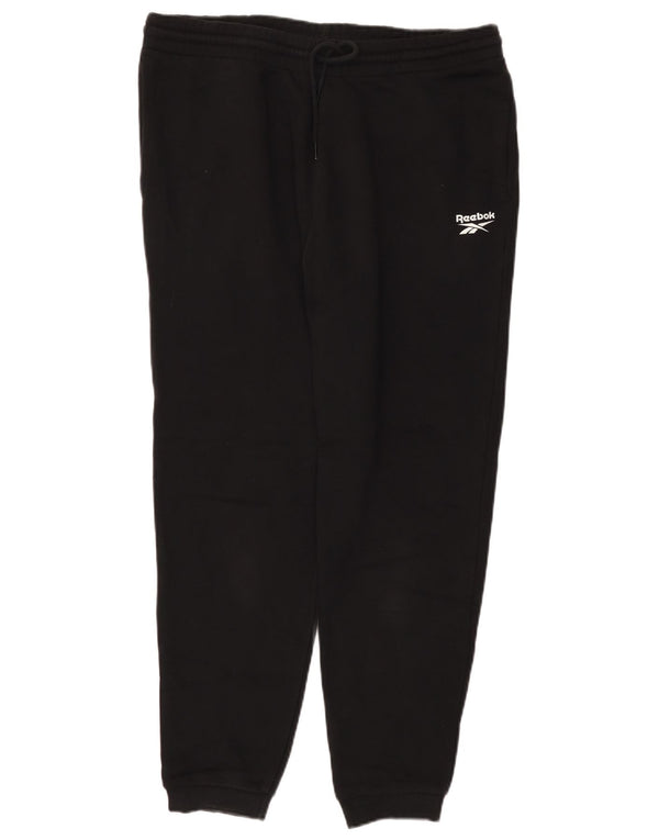 Reebok Pantalon de Survêtement Joggers Large Homme Noir Coton