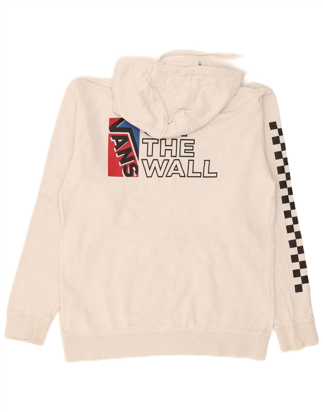 Vans Sweat à Capuche Graphique Homme Blanc Moyen