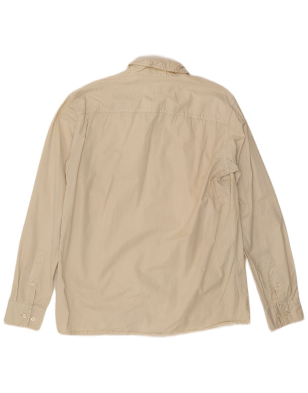 Chemise Homme Gas XL Coton Blanc Cassé