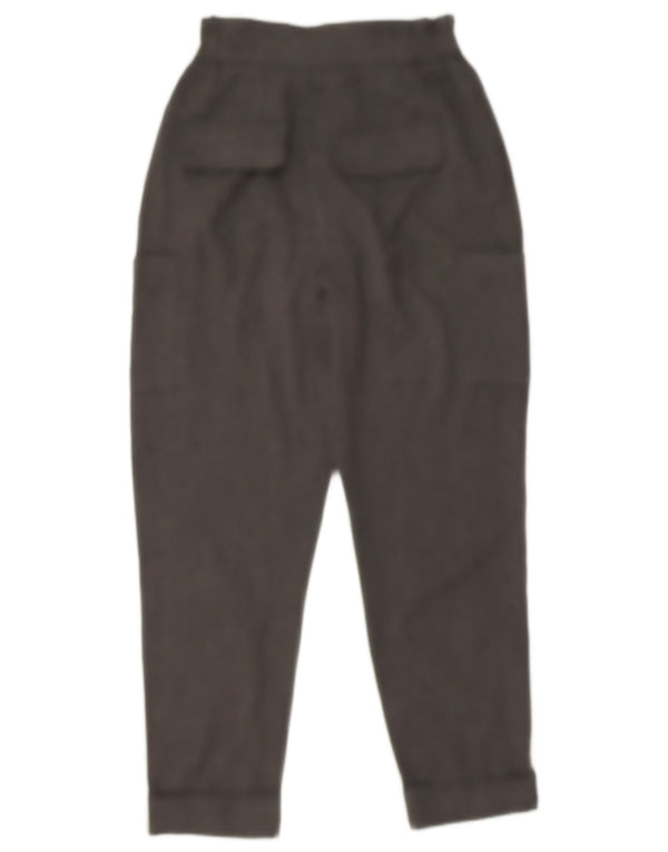 Zara Pantalon Cargo Fuselé Femme EU 34 2XS W24 L24 Gris Polyester