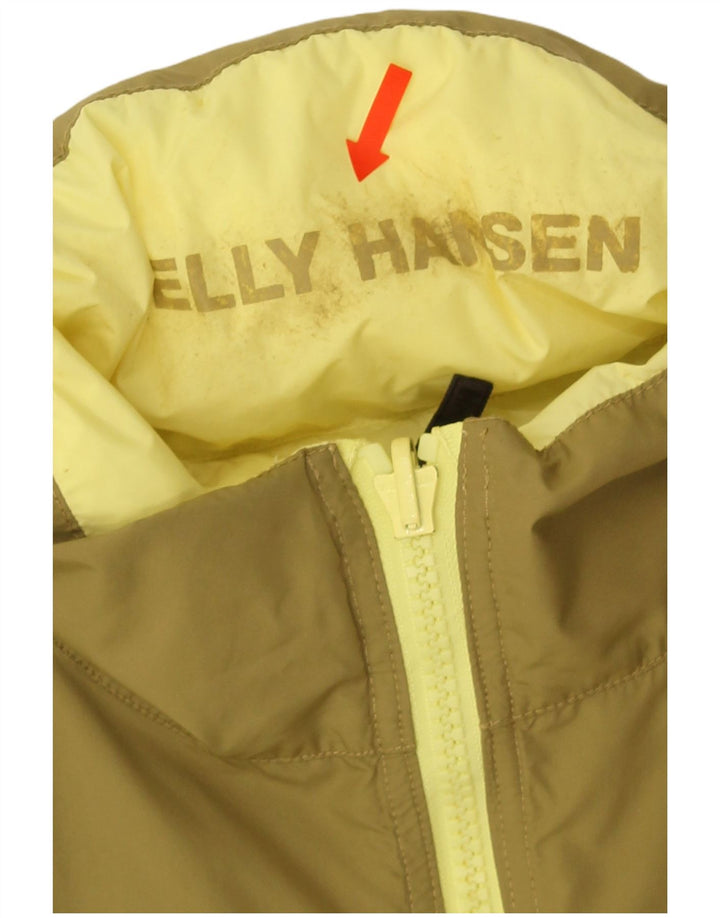 Helly Hansen Veste rembourrée graphique pour femme UK 14 Kaki moyen
