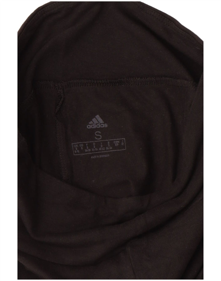 Adidas Legging graphique pour femme UK 8/10 Petit Noir