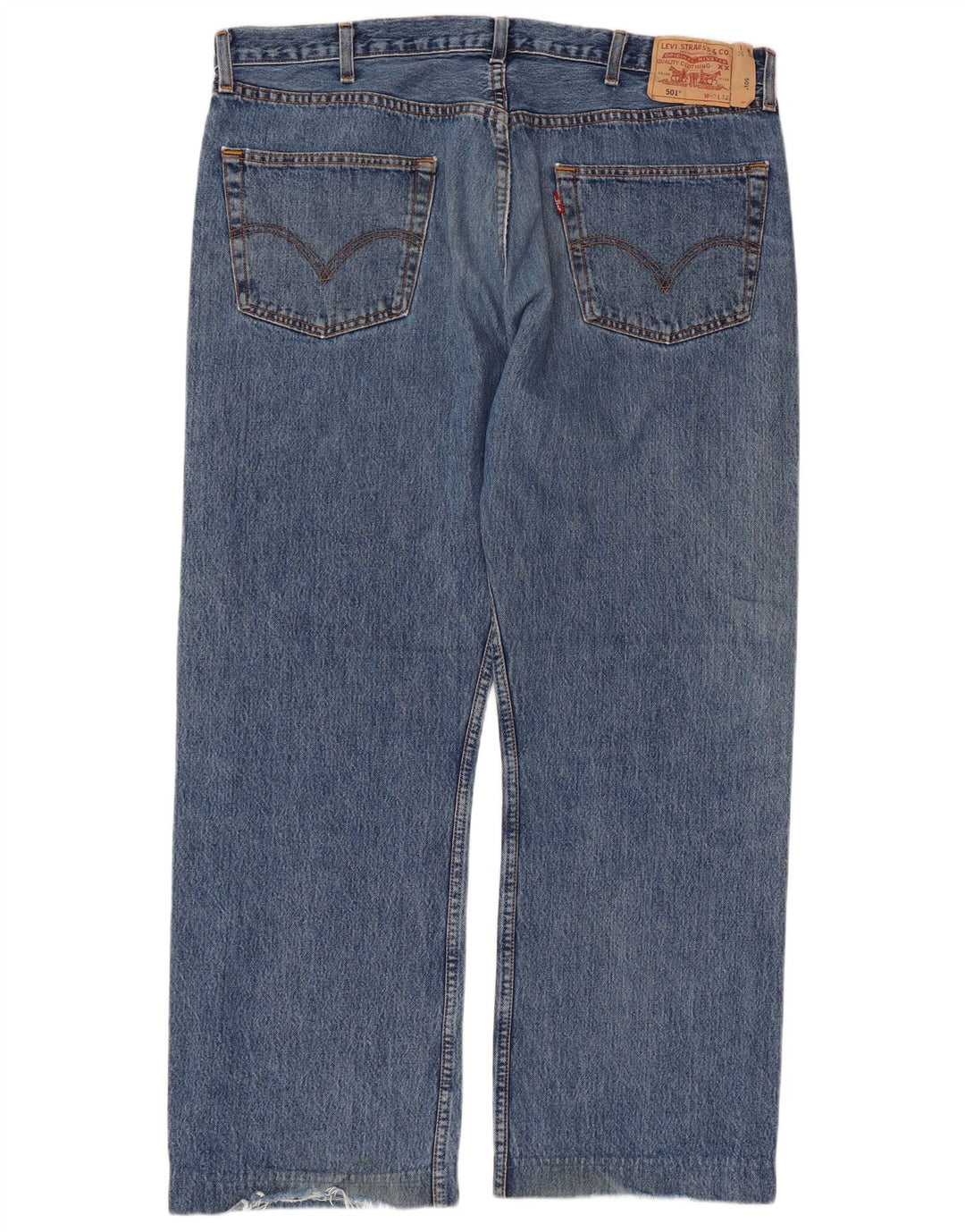 LEVI'S Jean Droit 501 Homme W40 L29 Bleu Coton