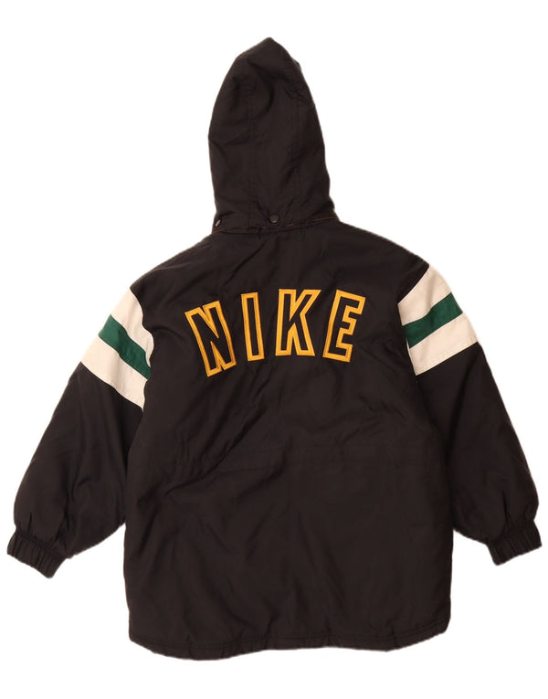 Nike Veste matelassée surdimensionnée pour garçon 9-10 ans Noir moyen