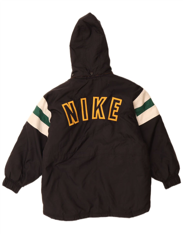 Nike Veste matelassée surdimensionnée pour garçon 9-10 ans Noir moyen