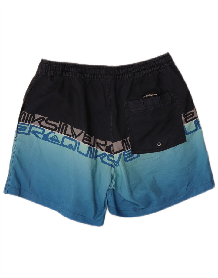 QUIKSILVER Short de Bain Graphique Homme Petit Bleu Colorblock Polyester