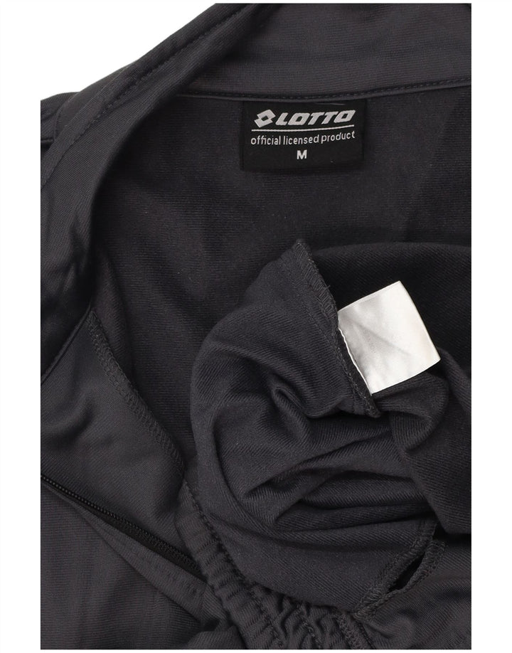 LOTTO Veste de Survêtement Homme Gris Moyen Polyester