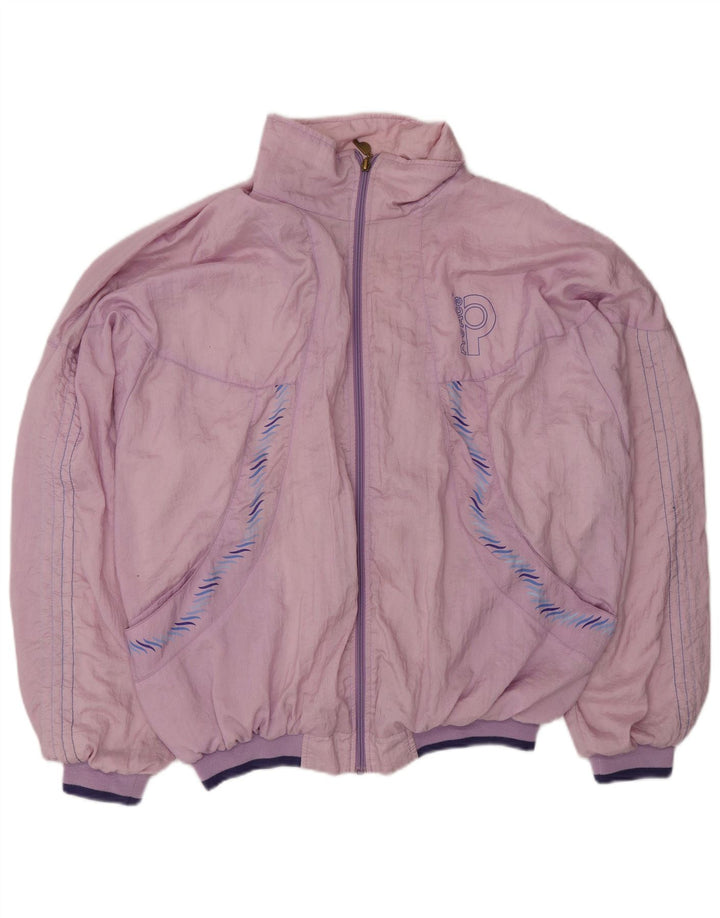 Pro Ace Veste de Survêtement Graphique Homme Large Rose Polyamide