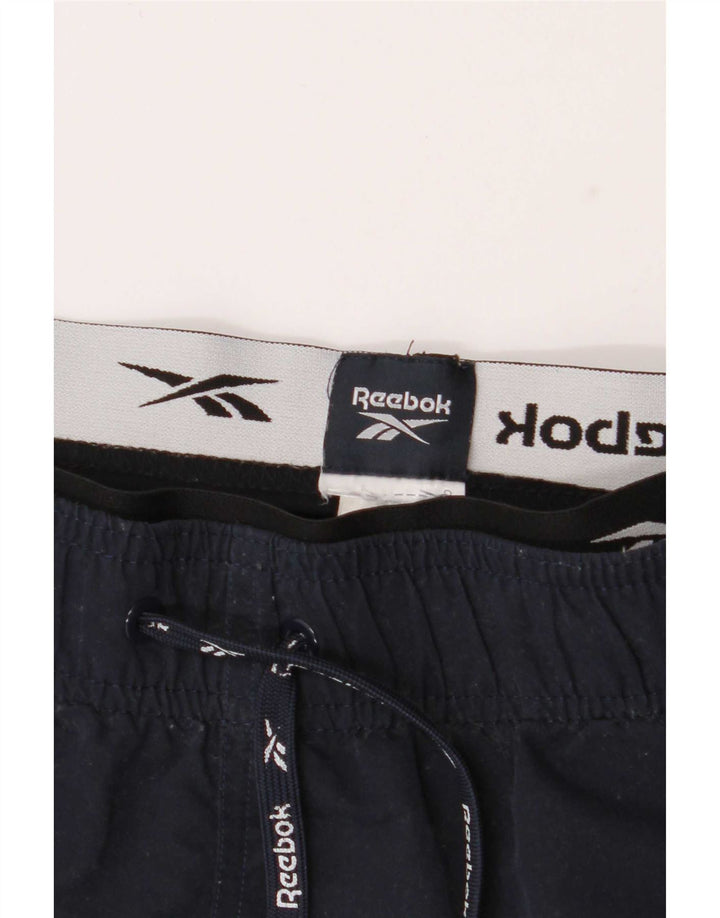 Reebok Short Graphic Sport Homme Bleu Marine Moyen