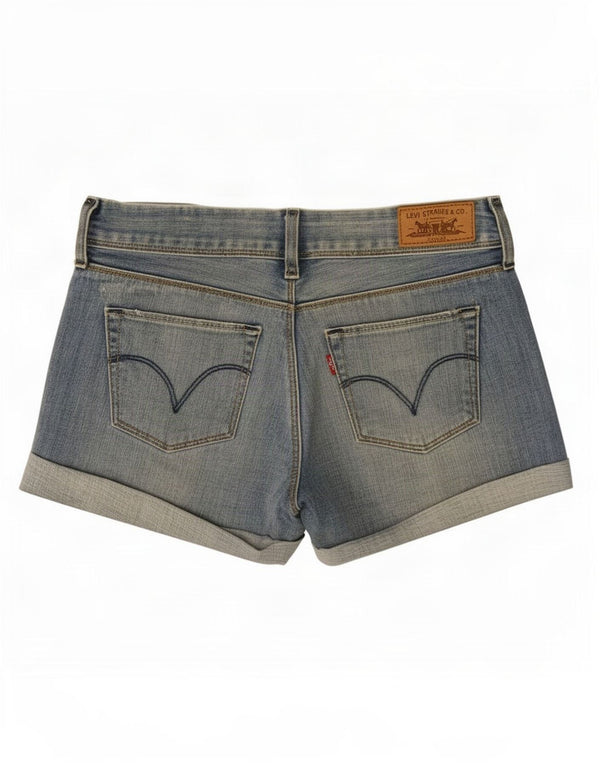 Levi's Short En Jean Femme Small W27 Bleu Coton