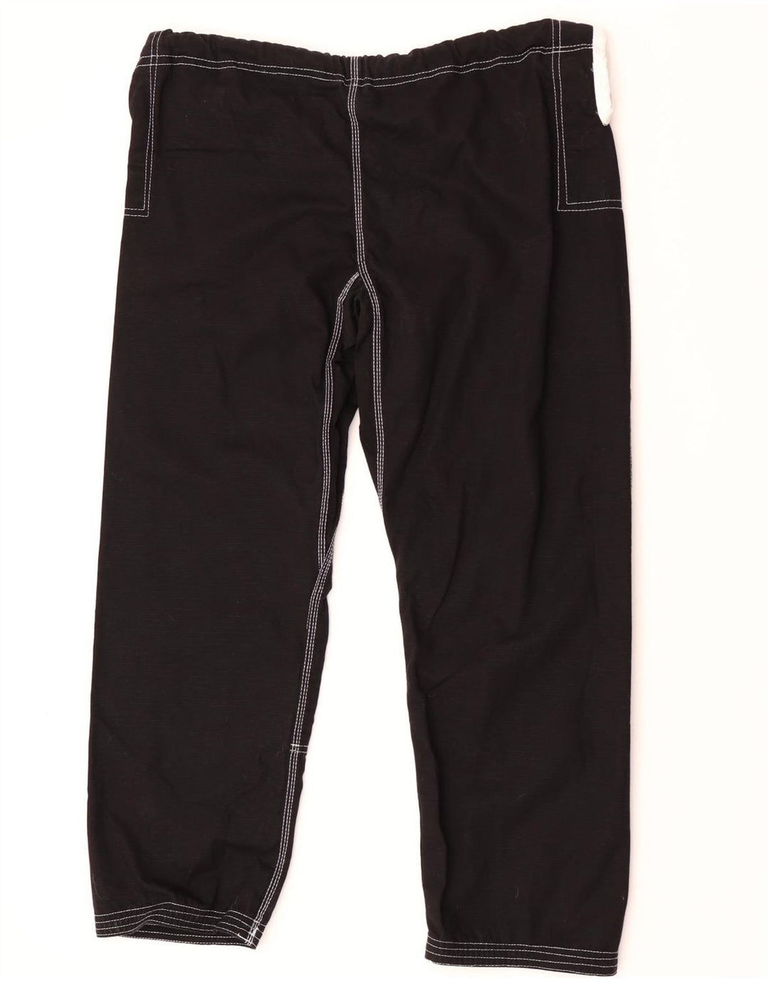 vintage Mens Graphic Survêtement Pantalon Grand Coton Noir