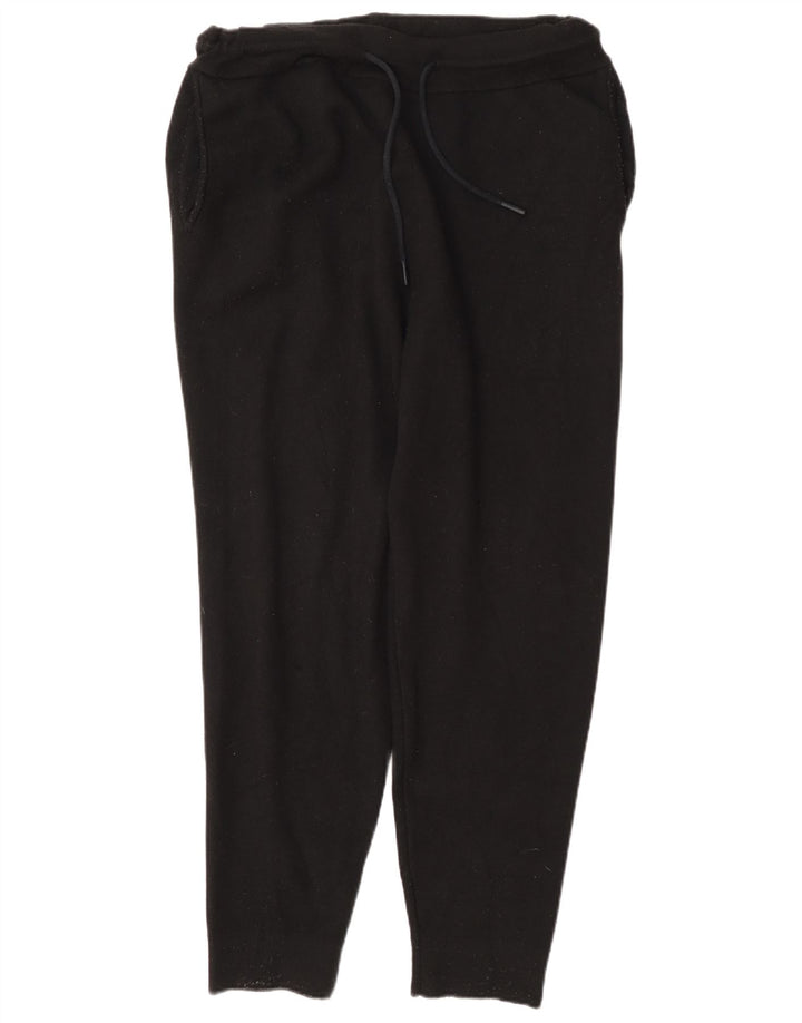 Pantalon De Survêtement Zara Homme Joggers Large Noir Viscose