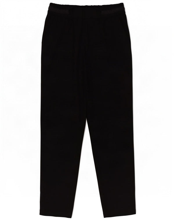 Zara Pantalon décontracté slim pour femme XS W24 L26 Noir