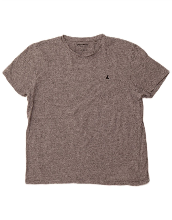 JACK WILLS T-shirt coupe classique pour homme, grand gris