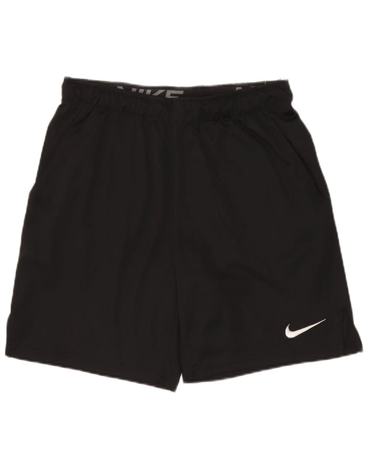 Nike Short de sport Dri Fit pour homme en polyester noir moyen