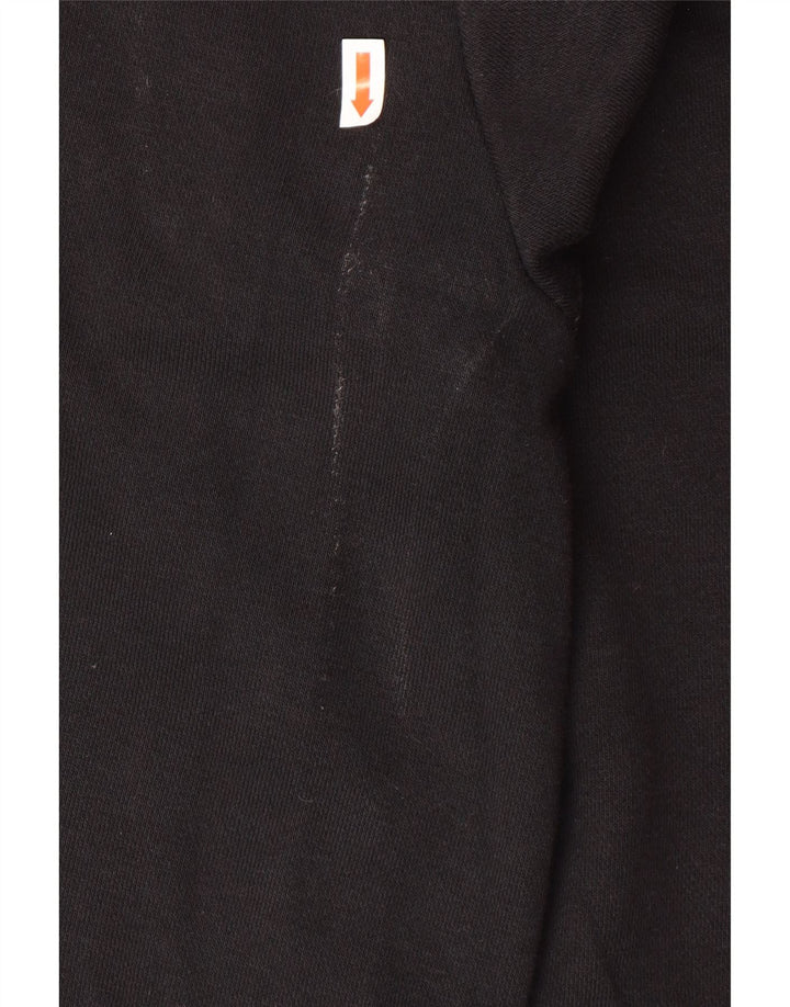 REEBOK Pull à capuche graphique pour homme XL Noir Coton