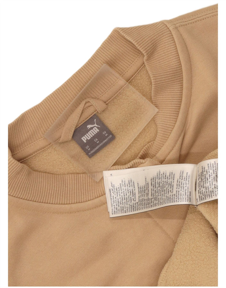Puma Veste de survêtement pour femme UK 14 Coton color block beige moyen