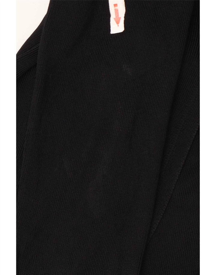 Marks & Spencer Pull cardigan transparent pour femme UK 12 Noir moyen