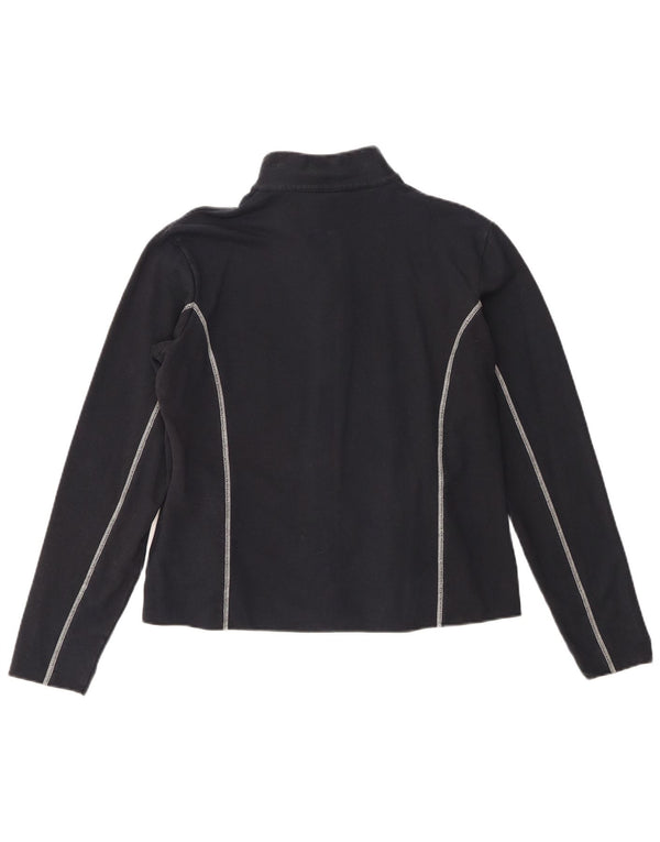 Nike Veste de survêtement pour femme UK 12/14 Large Bleu marine en coton