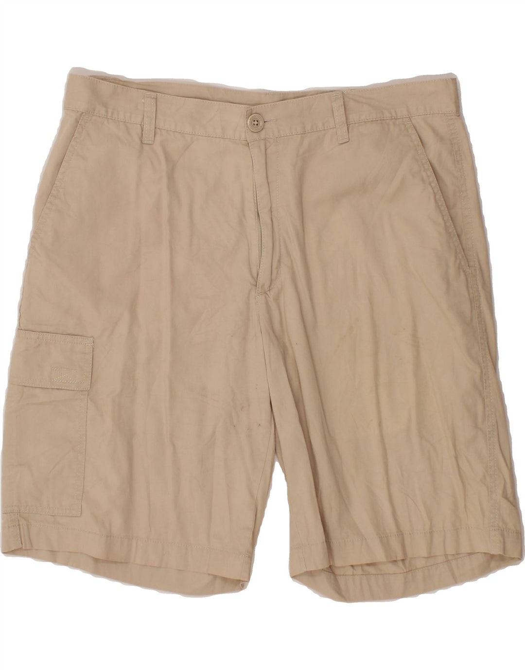 COLUMBIA Mens Cargo Shorts W36 Large Beige Cotton Vintage Columbia and Second-Hand Columbia from Messina Hembry 