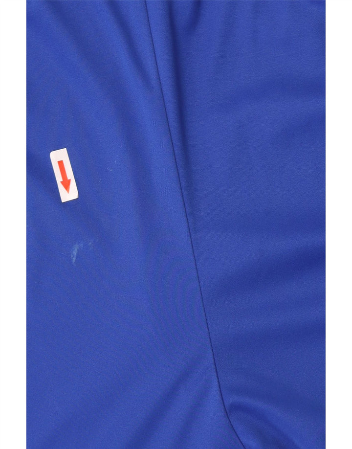 Adidas Short de sport pour homme XL Bleu Colorblock Polyester