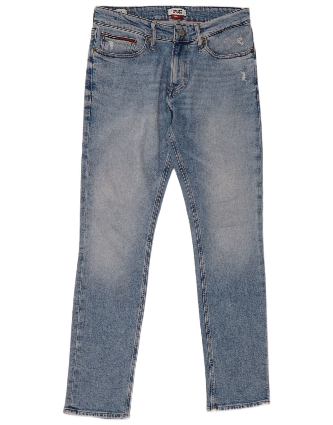 TOMMY HILFIGER Jean Slim Homme W32 L32 Bleu Coton