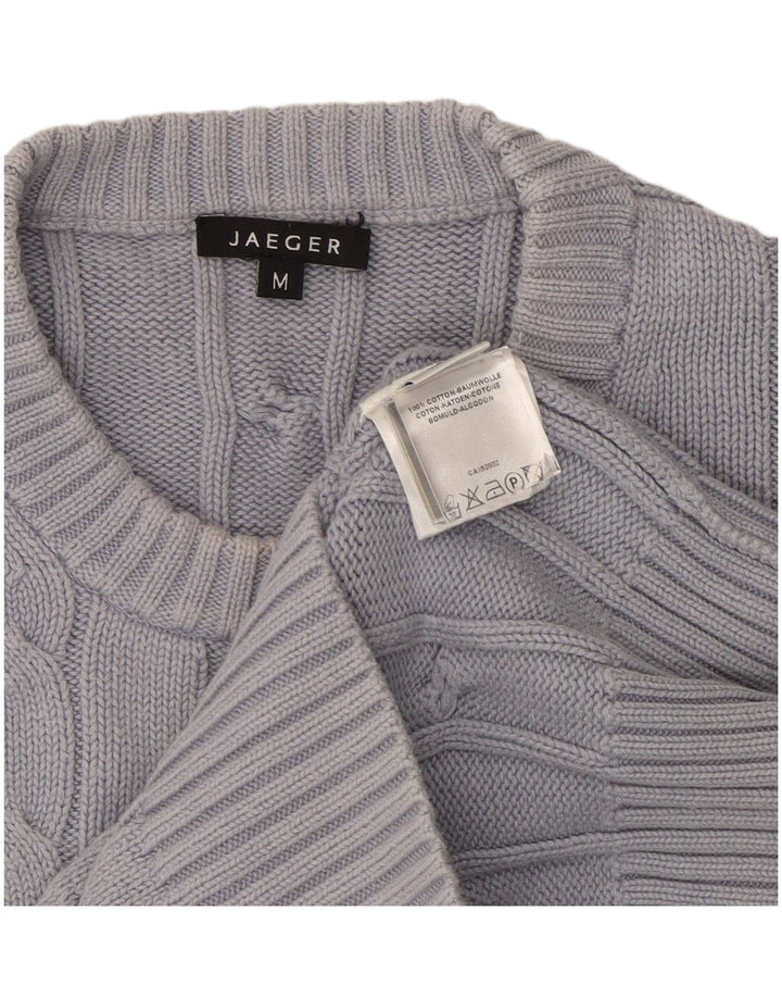 Jaeger Pull col rond homme gris moyen coton