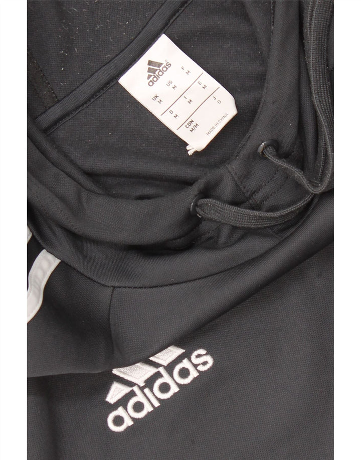 ADIDAS Pull à capuche pour homme Gris moyen Colourblock
