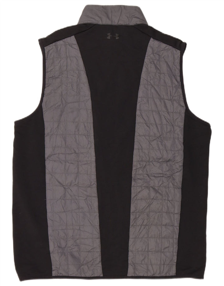 Under Armour Gilet rembourré pour homme UK 40 Large Gris Colorblock Polyester