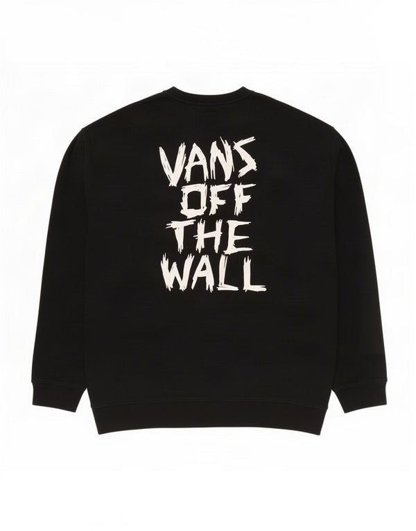 Vans Sweat-shirt graphique pour homme en coton noir 2XL