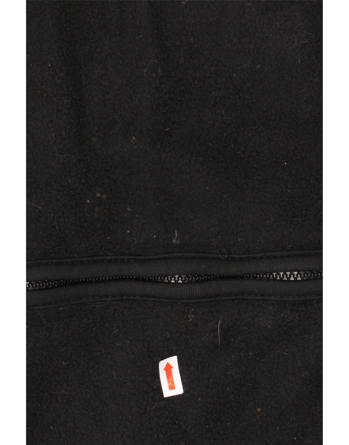 EDDIE BAUER Gilet polaire coupe ample pour homme UK 44 2XL Noir Polyester