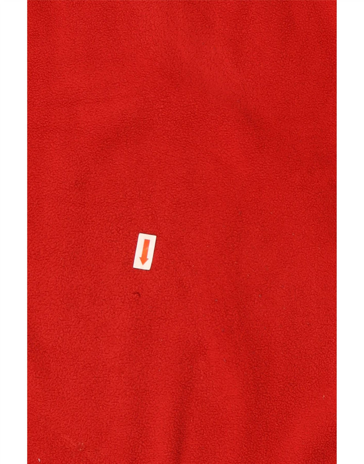 TOG 24 Pull polaire à col zippé pour homme 2XL Rouge Polyester