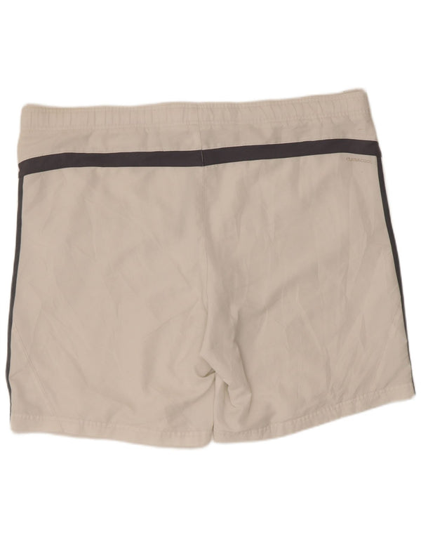 Adidas Short de sport Climacool pour homme 2XL Blanc Polyester