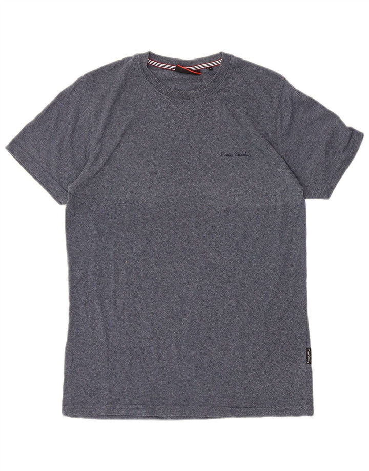 Pierre Cardin T-Shirt Homme Haut Petit Bleu Marine Coton