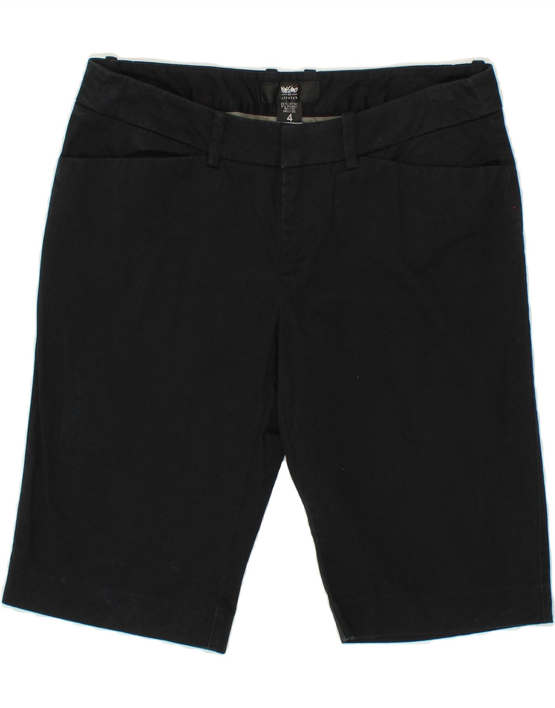 MOSSIMO Womens Casual Shorts US 4 Small W30 Black Cotton Vintage Mossimo and Second-Hand Mossimo from Messina Hembry 