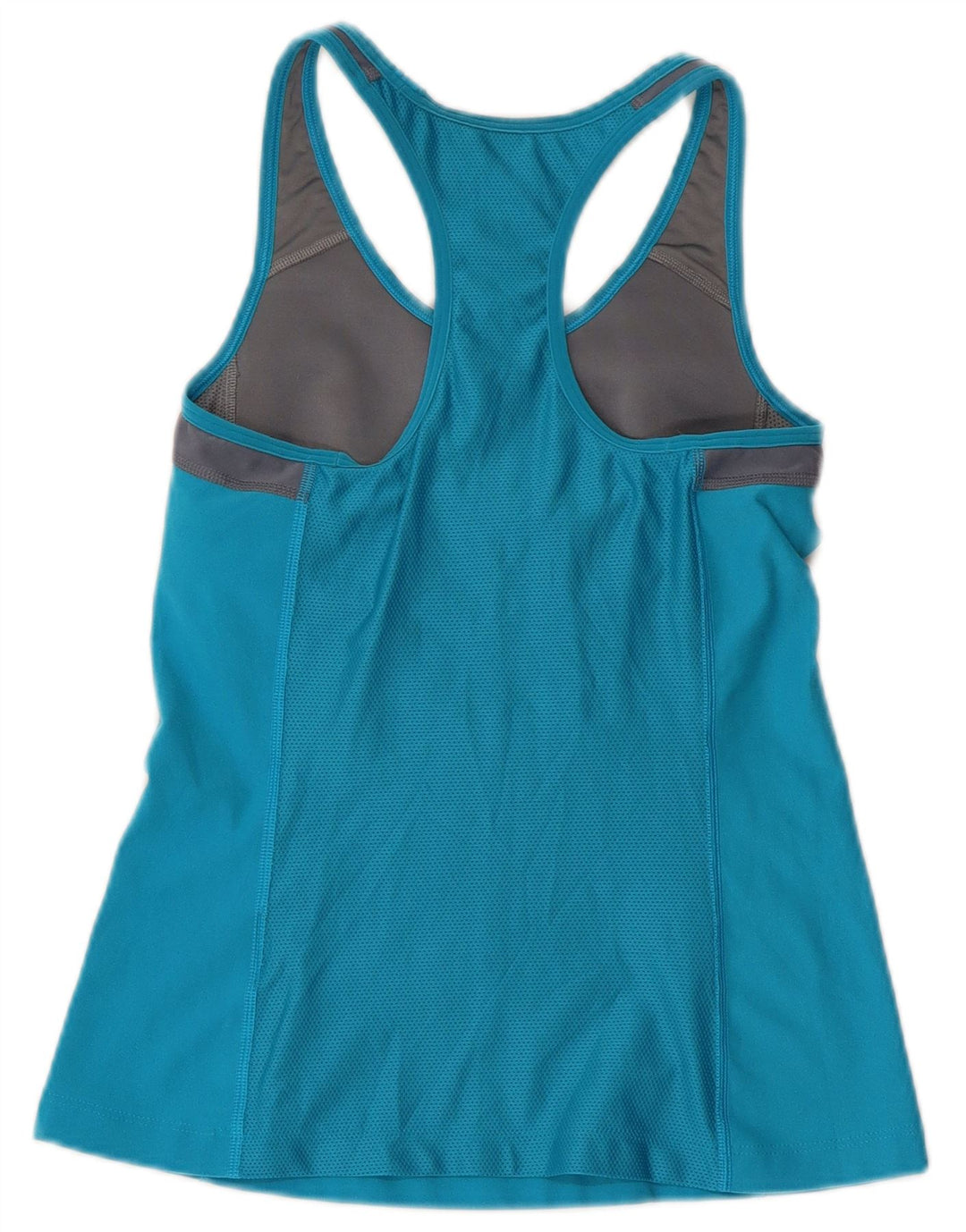 NIKE Débardeur Dri Fit Graphic pour femme UK 12 Bleu moyen Colourblock