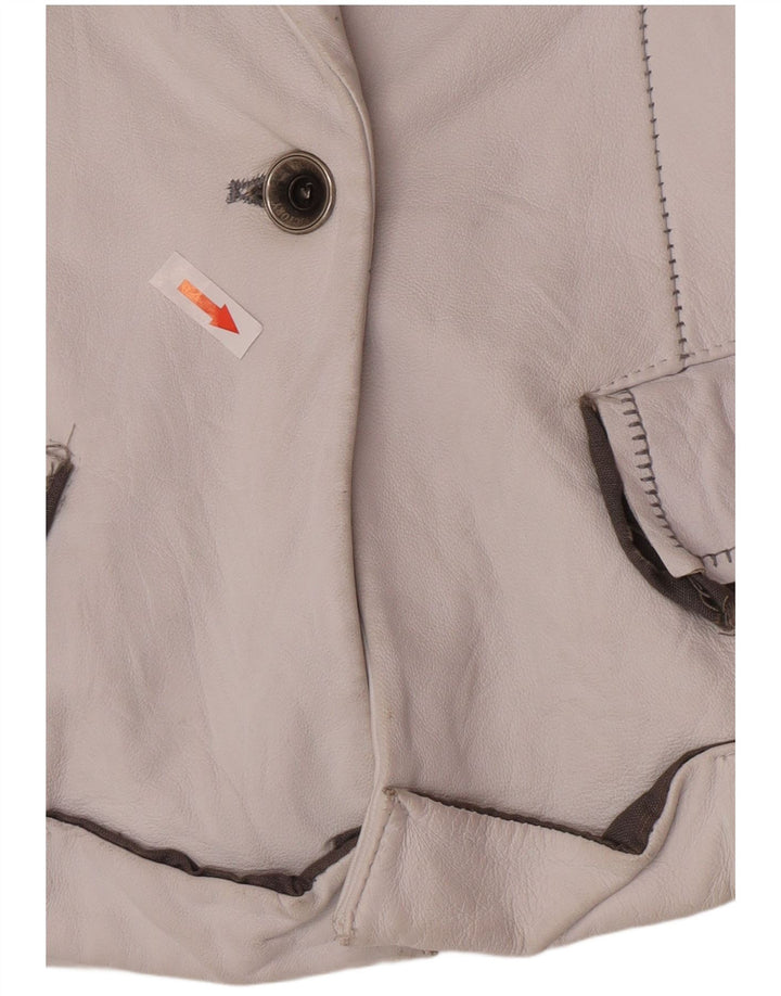 Victory Veste blazer à 1 bouton pour femme IT 44 Medium Off White Classic