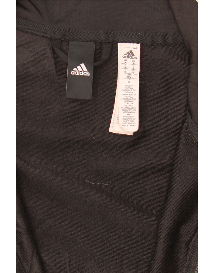 ADIDAS Veste de survêtement pour homme Noir moyen Polyester