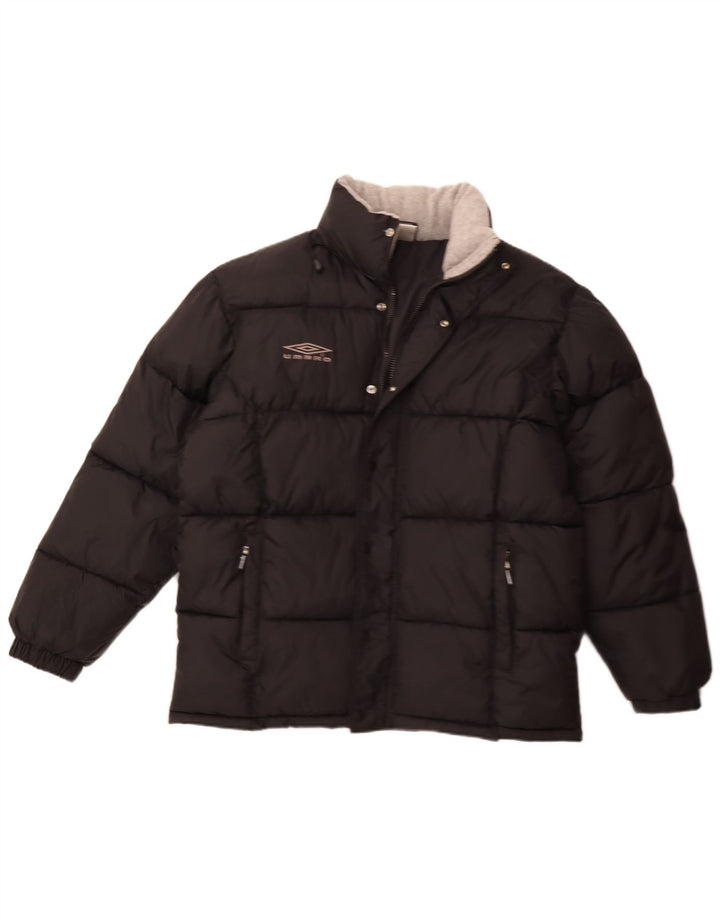 Umbro Veste rembourrée pour homme UK 38 Medium Noir Nylon