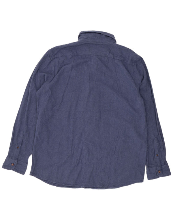 Lee Chemise Stretch XL Bleu Coton Homme