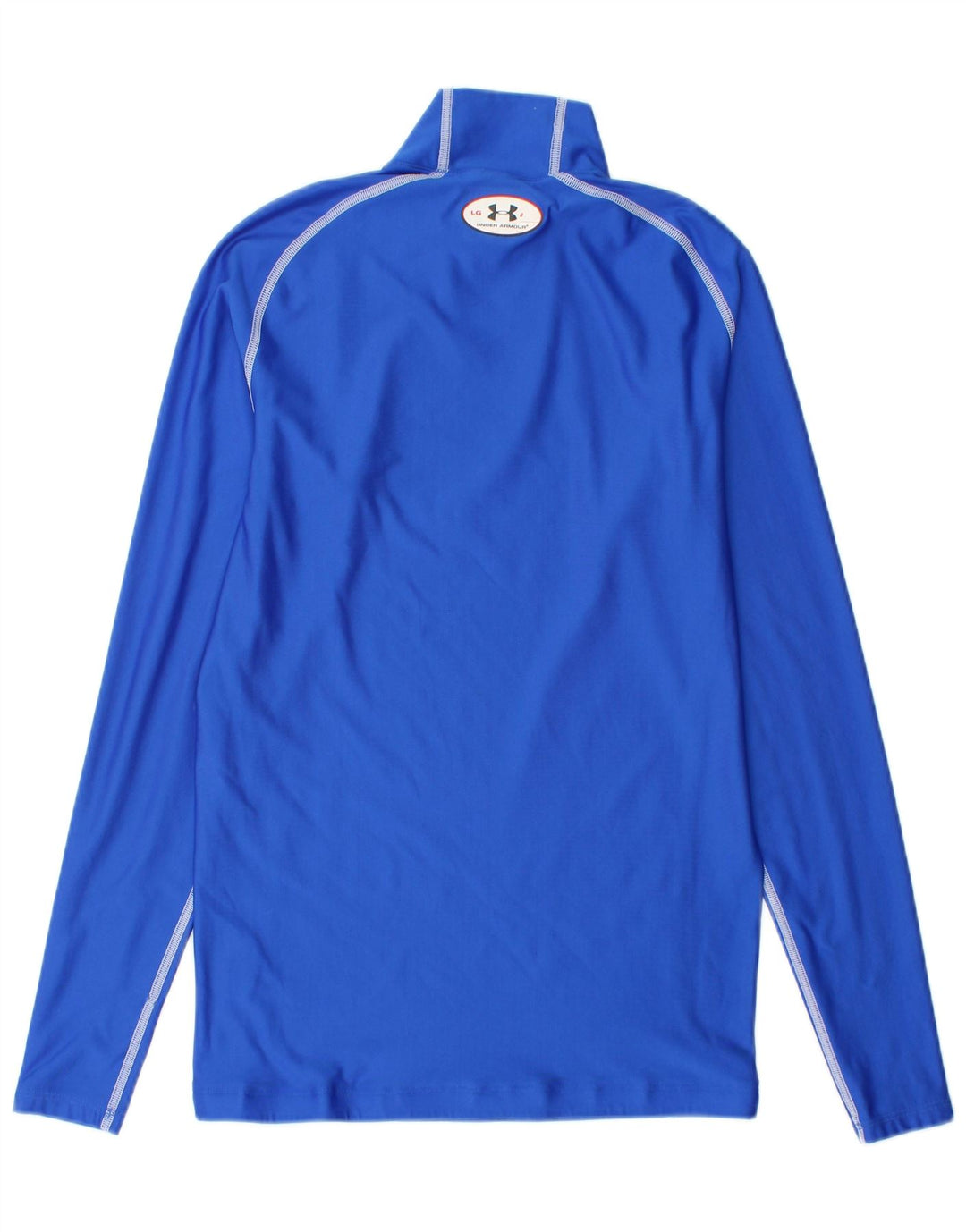 UNDER ARMOUR Haut Cold Gear à manches longues pour homme en polyester bleu moyen