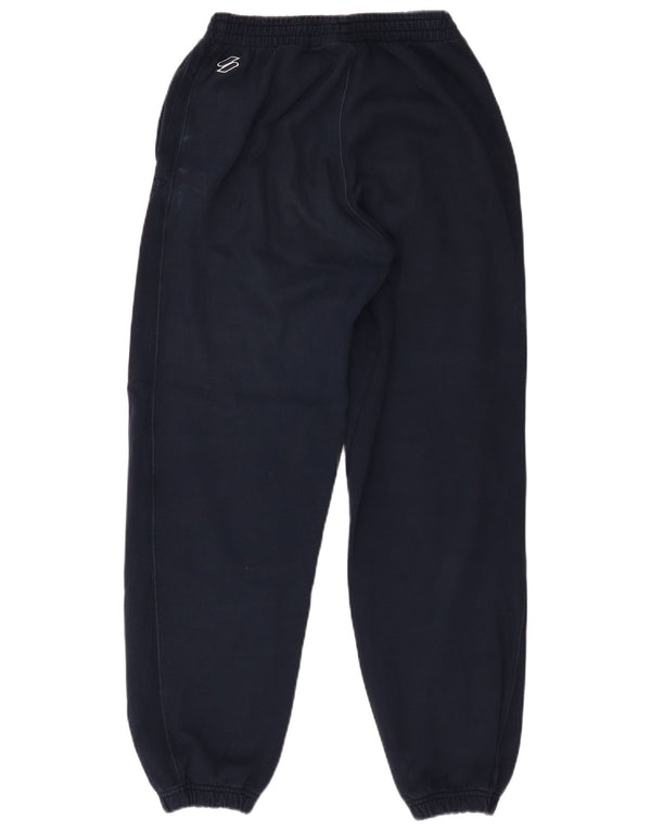 Superdry Pantalon de survêtement coupe ample pour femme UK 10 Small Bleu marine