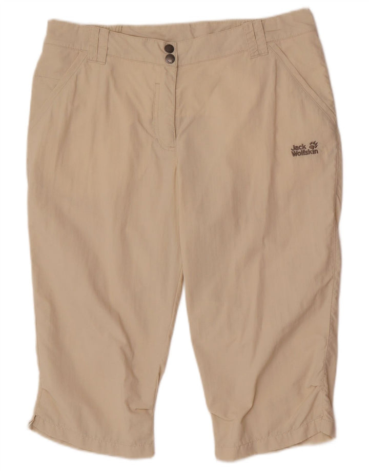 Jack Wolfskin Short Chino Femme UK 12 Medium W32 Beige Polyamide