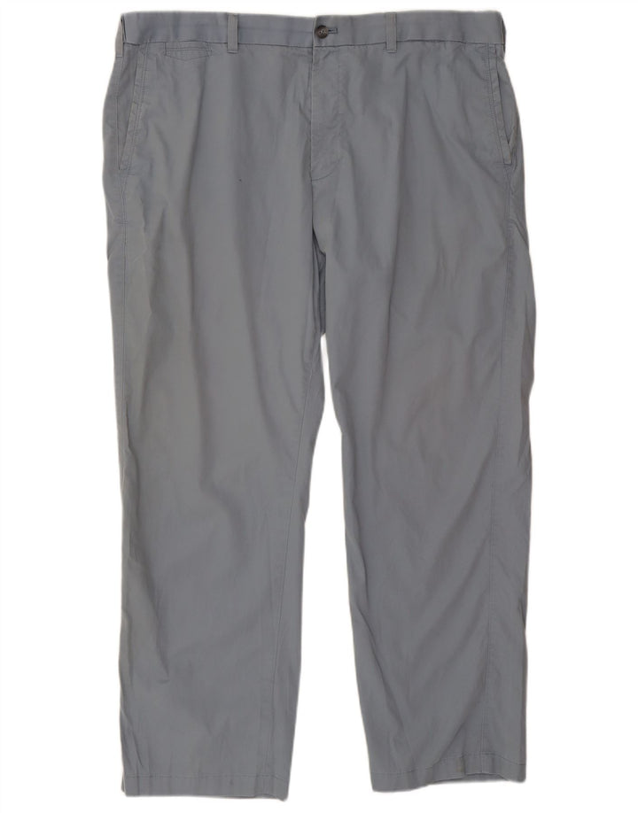 Marks & Spencer Pantalon Chino Droit Blue Harbor Homme W42 L29 Gris