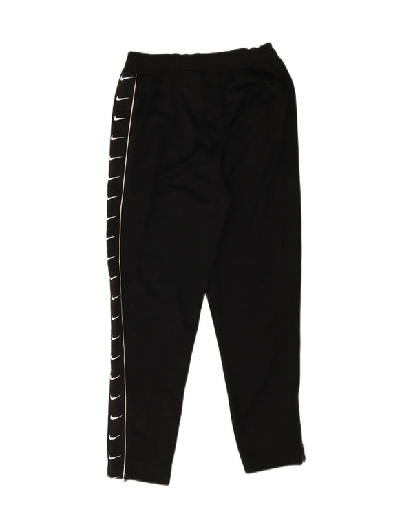 Nike Pantalon de survêtement graphique pour femme UK 10 Small Noir Polyester